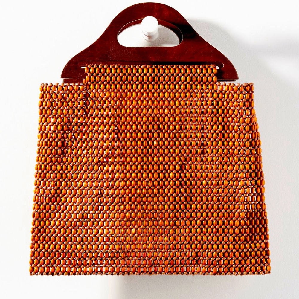 Anthropologie beaded tote